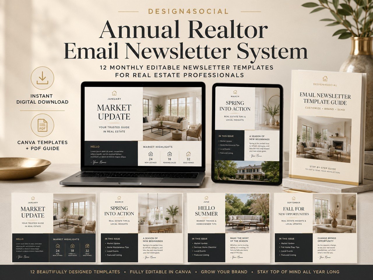 Annual Realtor Email Newsletter System